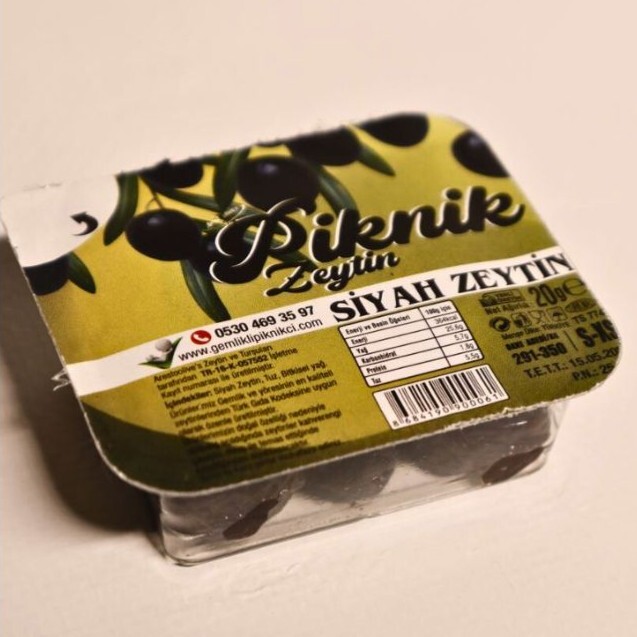 Siyah zeytin
