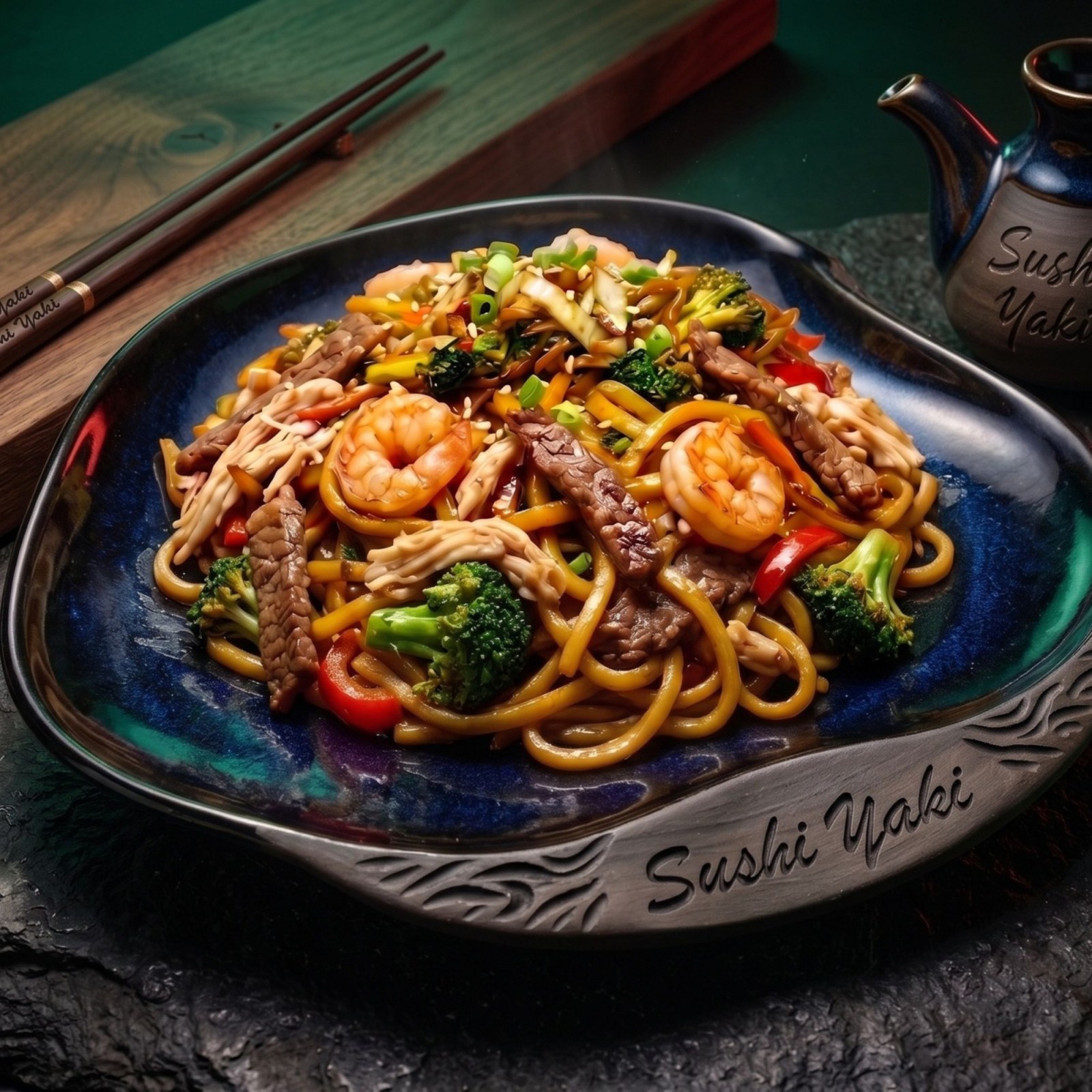 109- Sushi Yaki Mix Udon