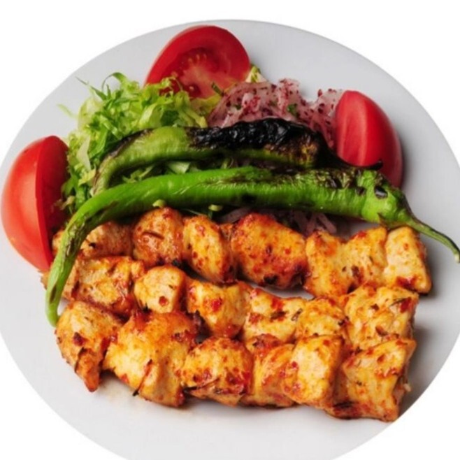 Tavuk Şiş Porsiyon Menü