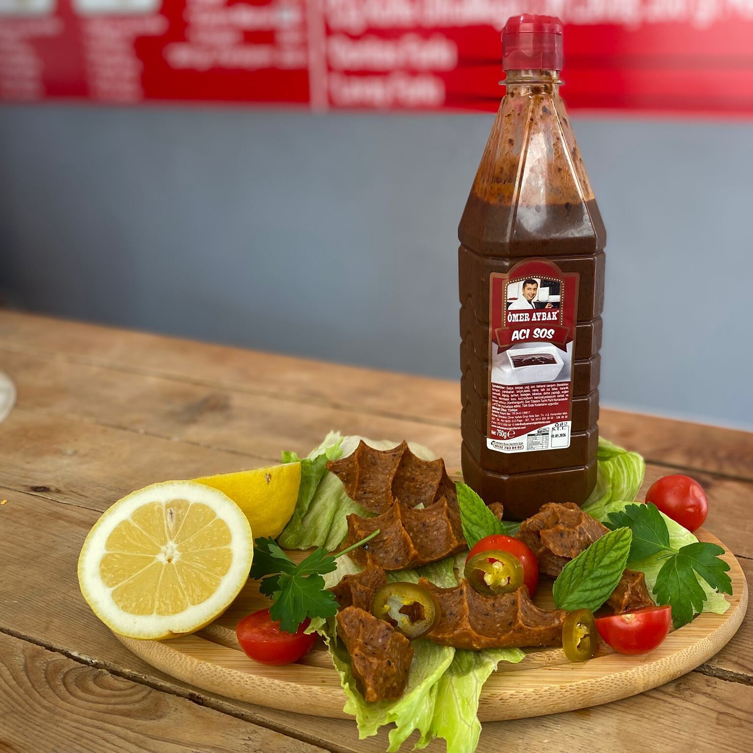 (1 kg) Çiğ Köfte Menü + (1 lt) Acılı Şalgam (Fırsat Ürün )