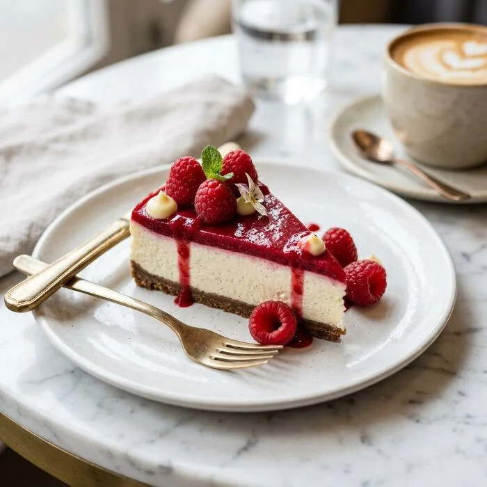 Frambuazlı Cheesecake