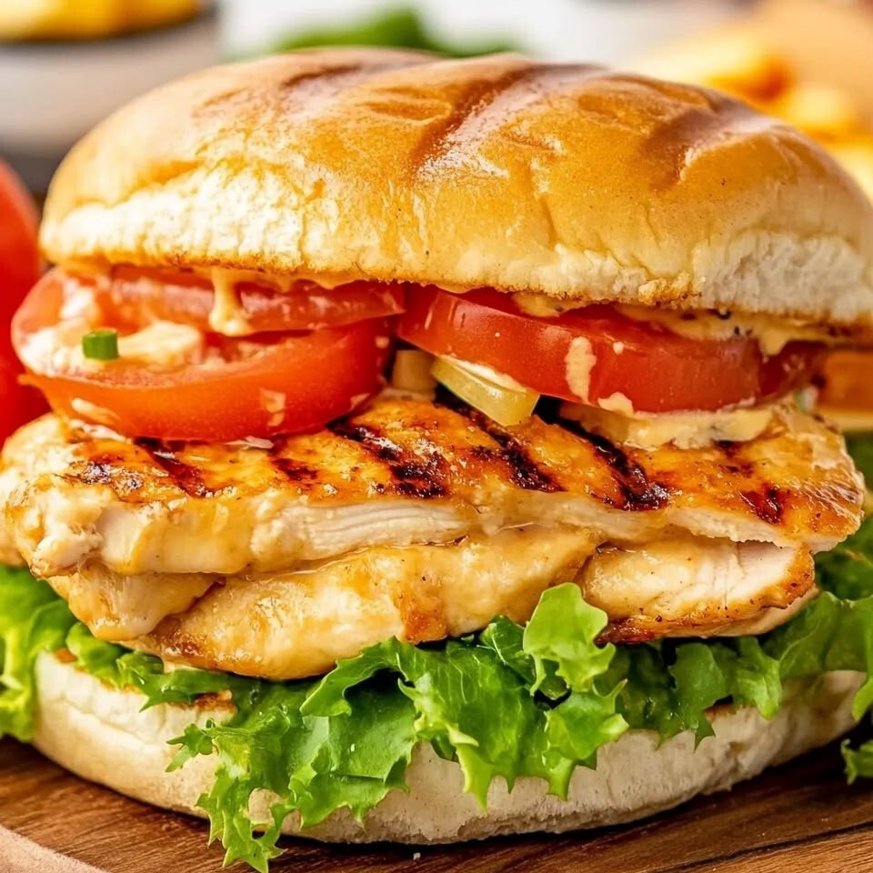 Izgara Tavuk Ekmek