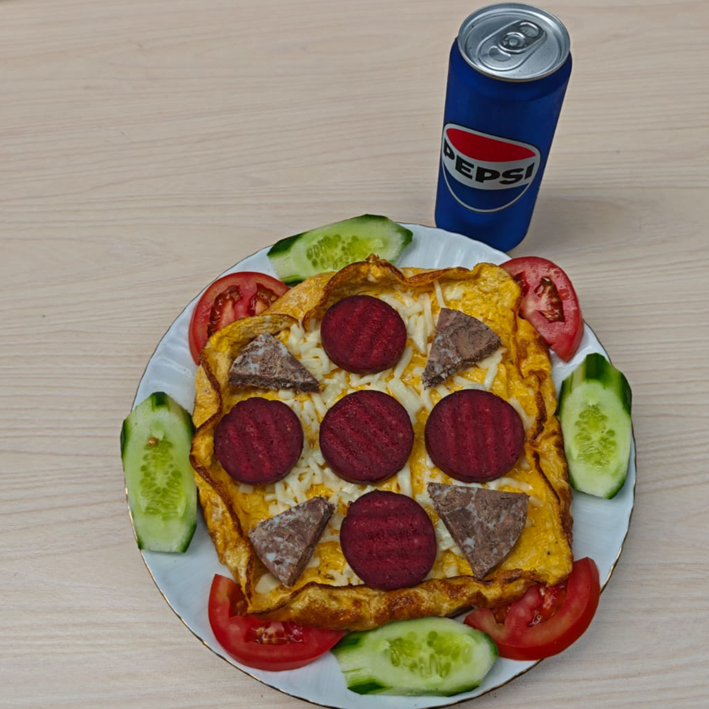 Kavurmalı Omlet