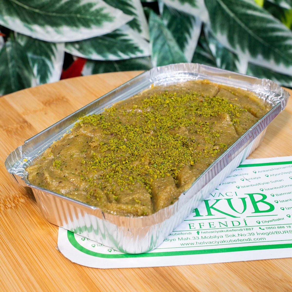 Antep Fıstıklı İrmik Helvası (1kg)