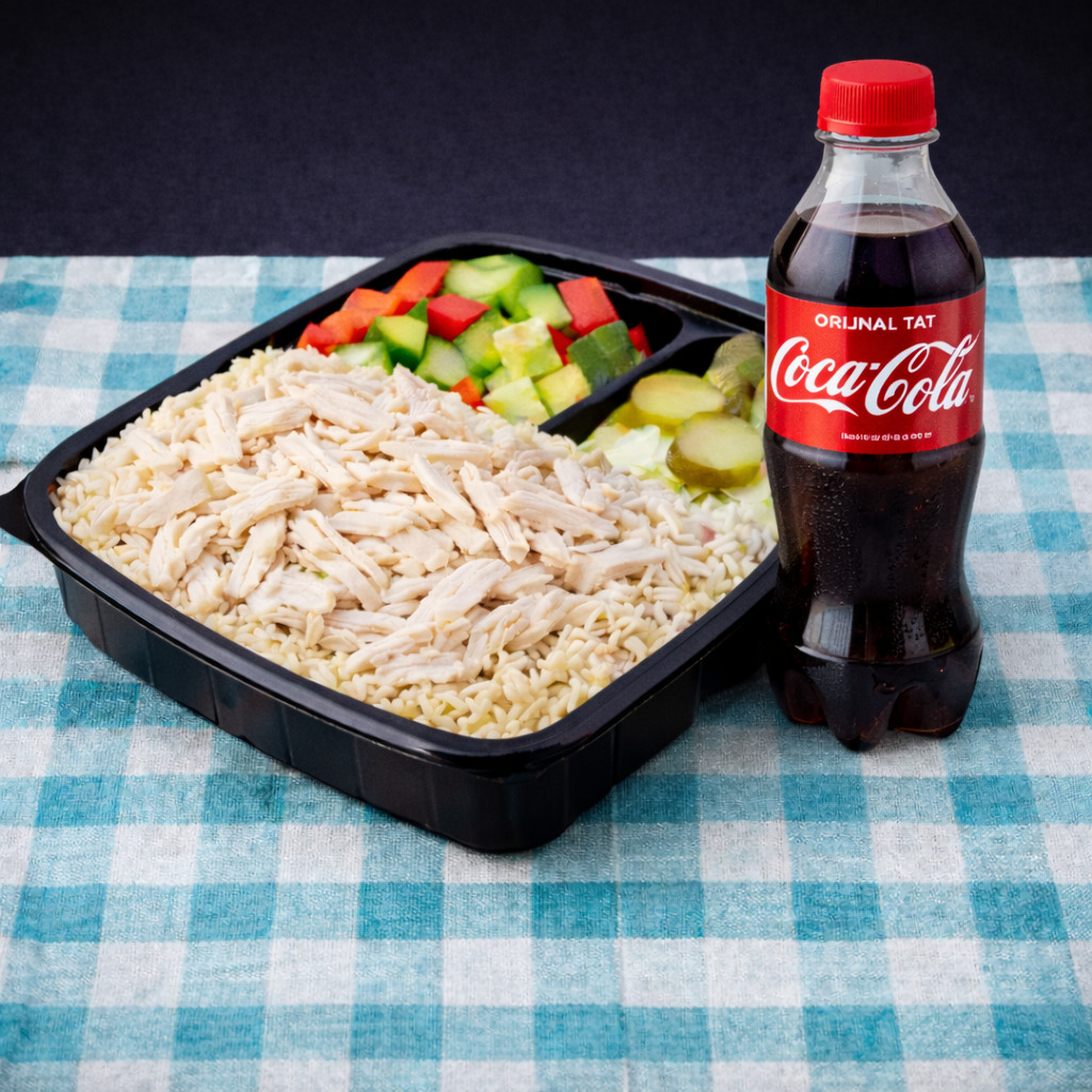 Pilav Üstü Tavuk Menü (1 adet 450 ml Coca Cola ile)