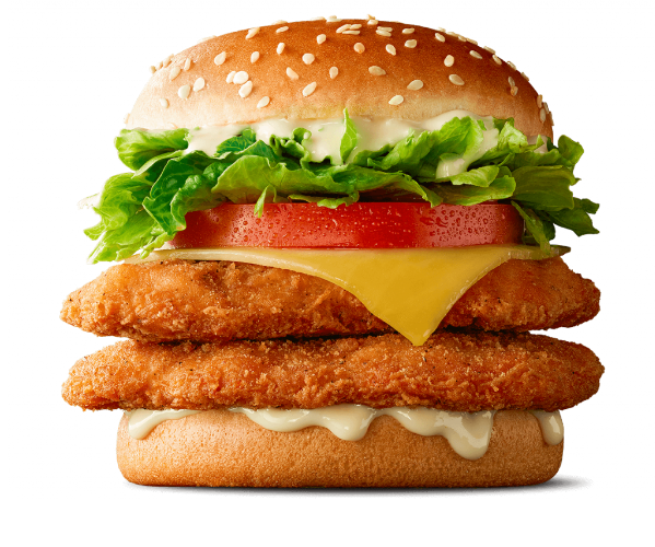 Double Chicken Burger