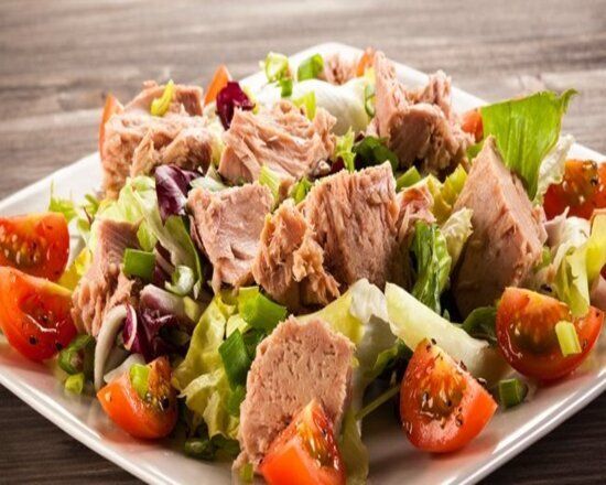 Ton Balıklı Salatata