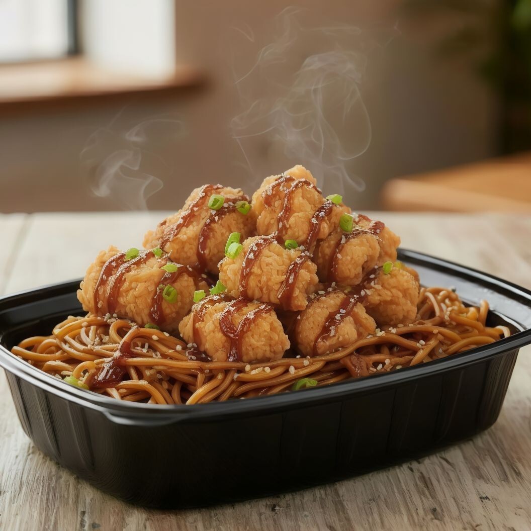 Çıtır Tavuklu Noodle