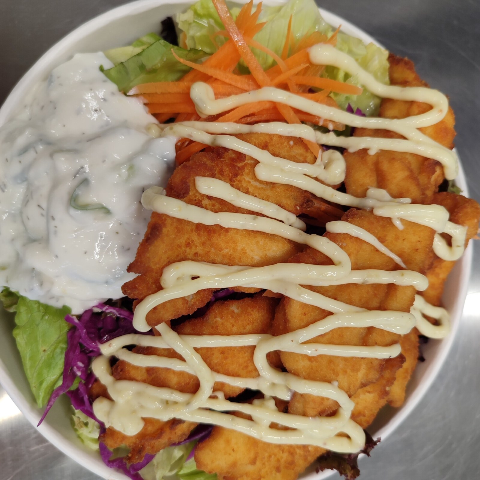 Schnitzel Salata