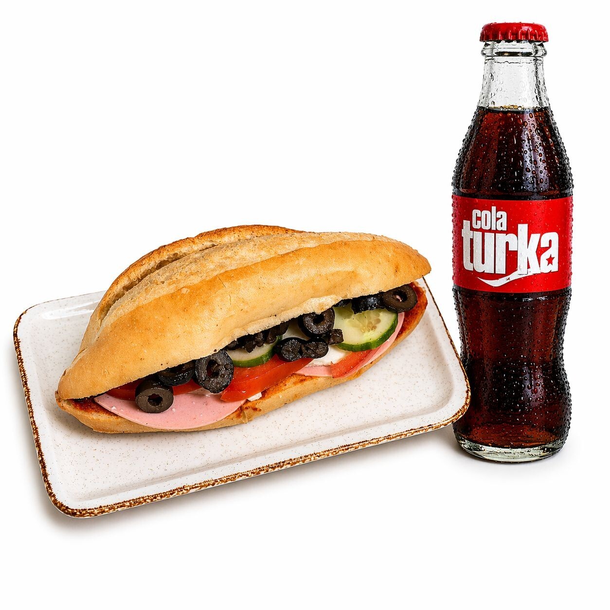 Elem Keder Sandviç + Cola Turka