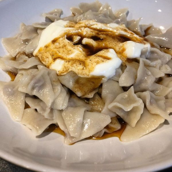 Çerkez Mantısı (Patatesli)