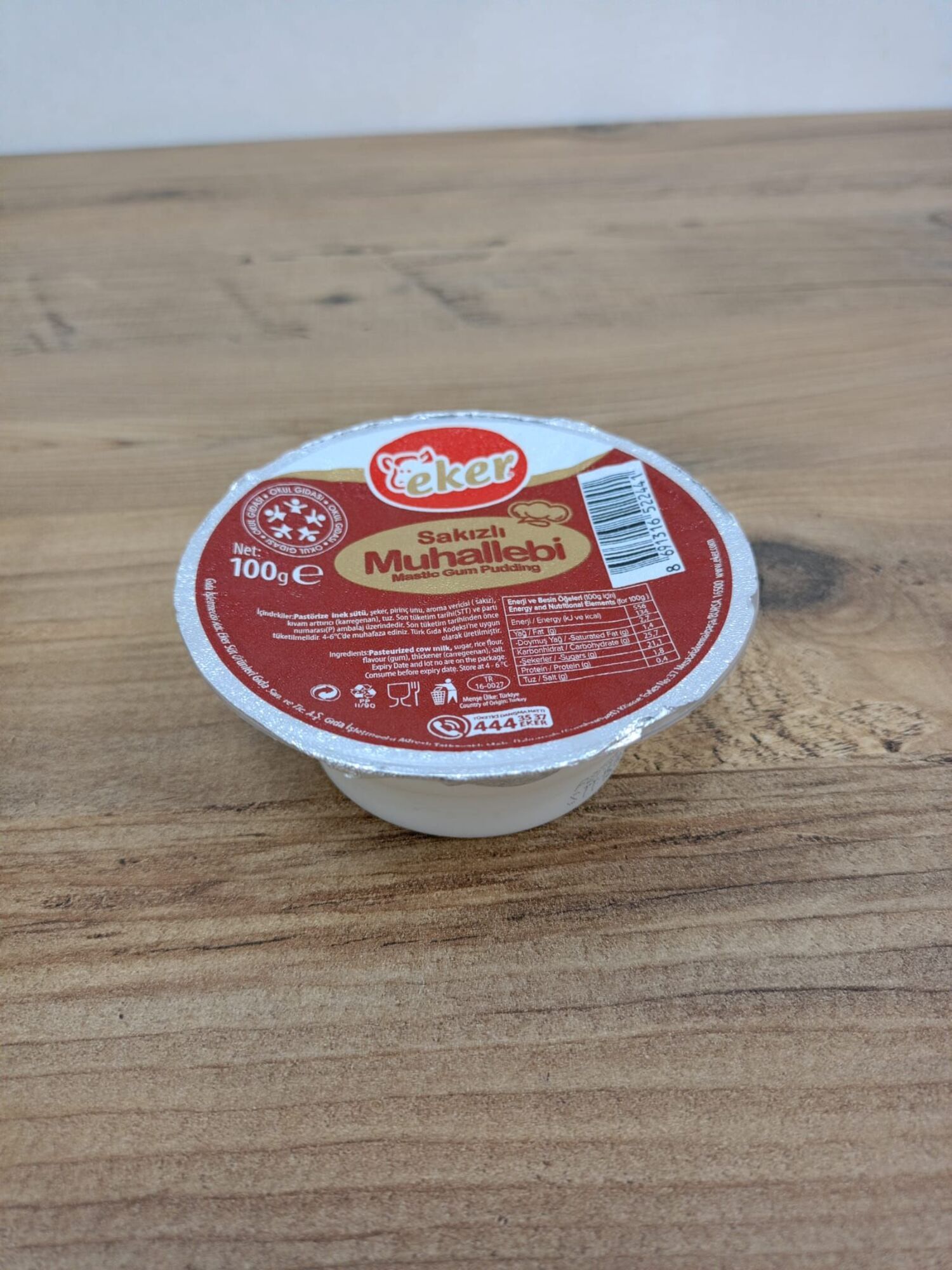 Eker Sakızlı Muhallebi (100 Gr)