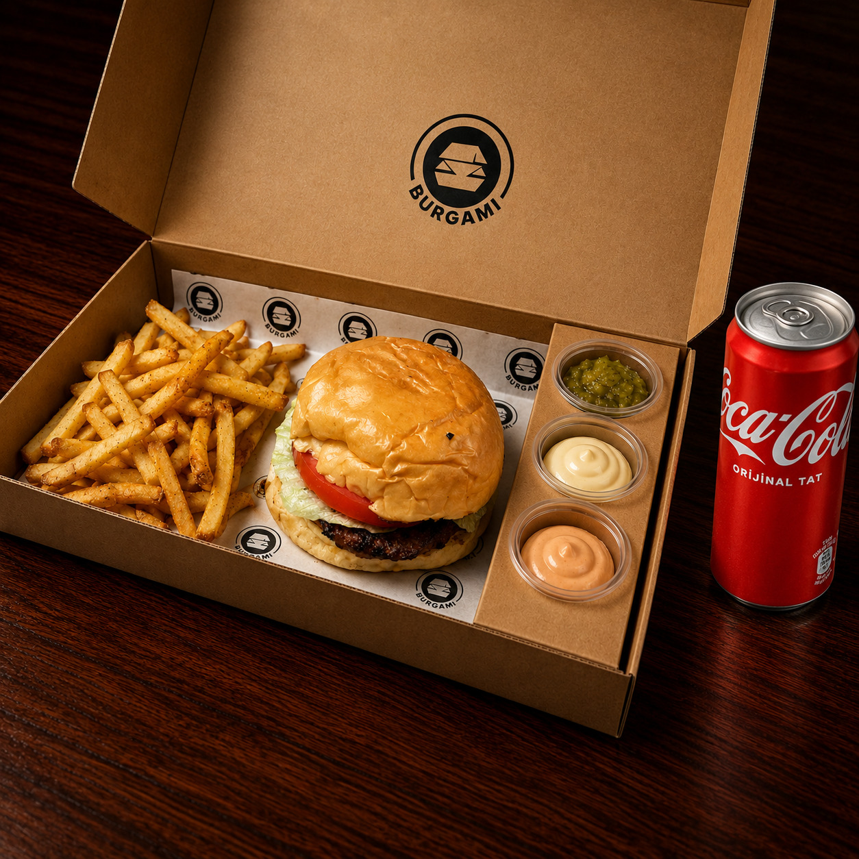 Classic Burger Menü