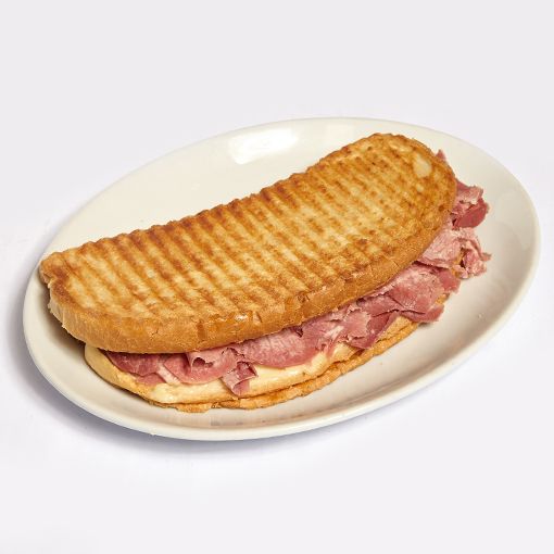 Ayvalık Ekmeğine Dilli Kaşarlı Tost