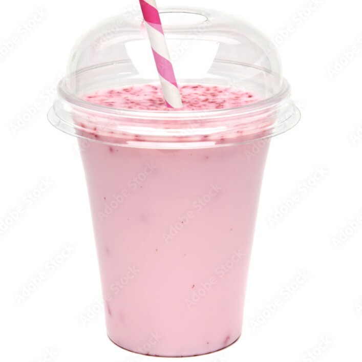Frambuaz milkshake