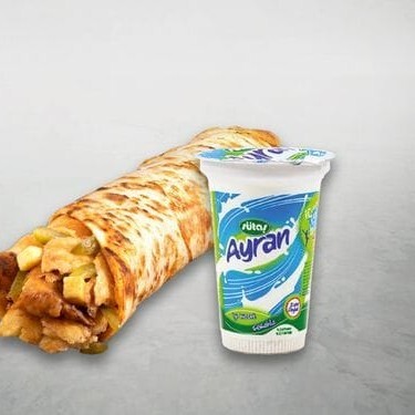 Zurna Dürüm + Ayran (büyük) Menü