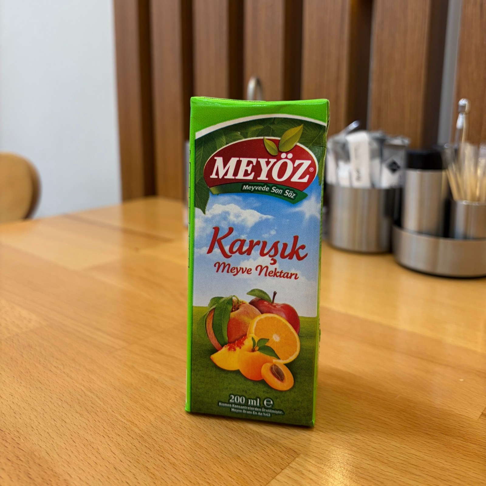 Meyöz Kutu Meyve Suyu Karışık