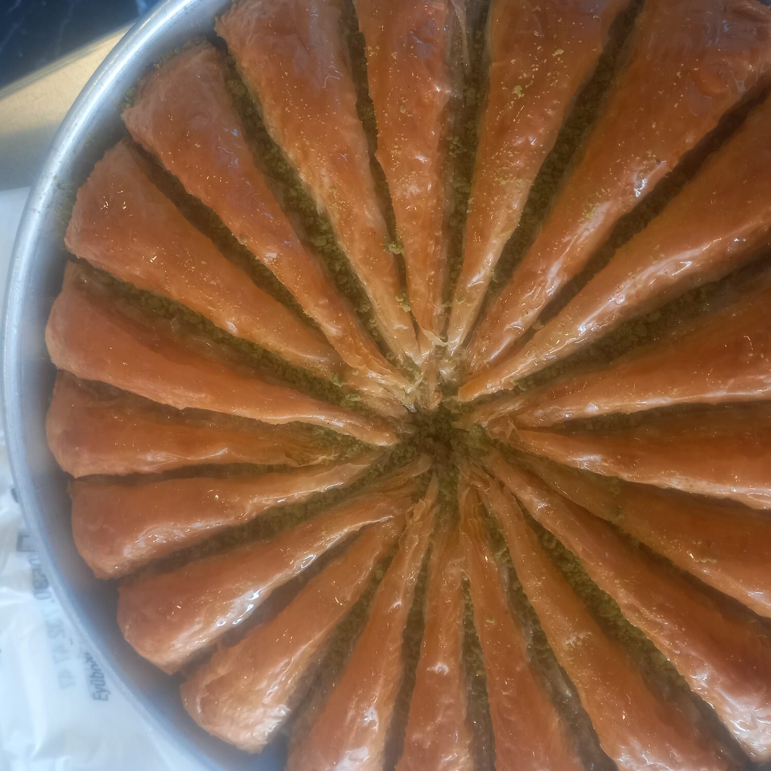 HAVUÇ DİLİMİ * BAKLAVA * FISTIKLI * 1 DİLİM