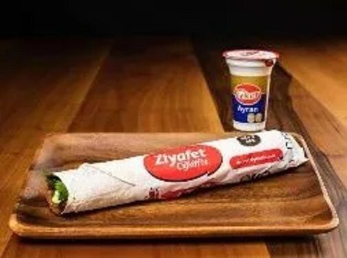 Çiğ Köfte Dürüm + Ayran