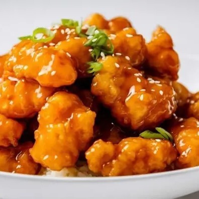 Sebzeli Pilav Üstü General TSO Tavuk