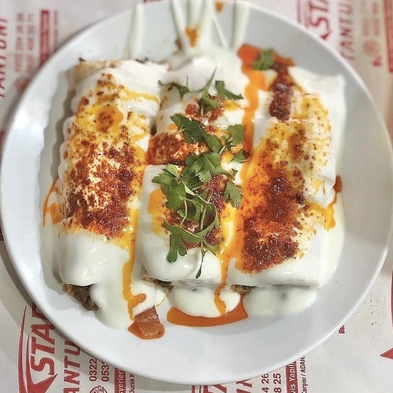 Yoğurtlu Tavuk Tantuni (1,5)