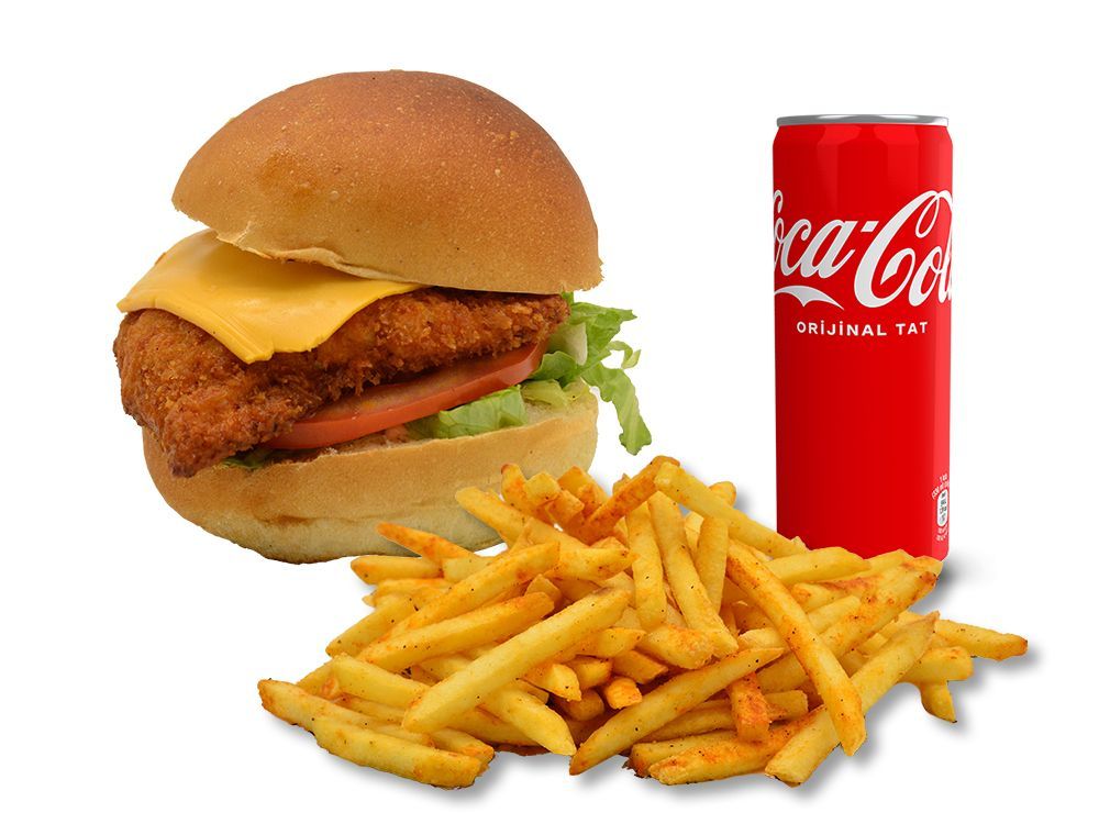 Chicken Burger Menü