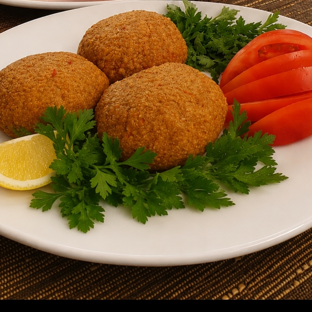 İçli Köfte (3 Adet)+Ayran