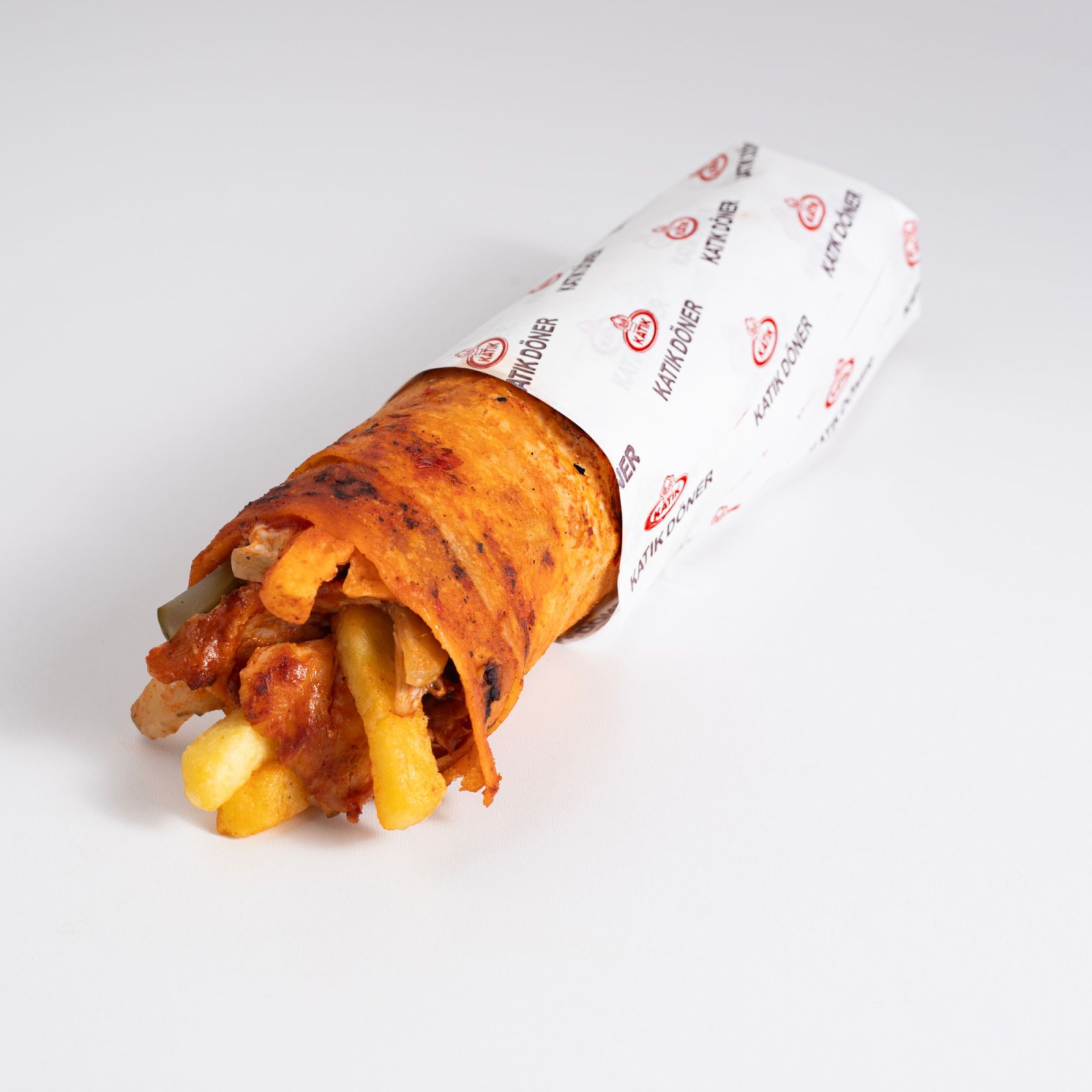 Katık Kaşarlı Tavuk Döner Dürüm