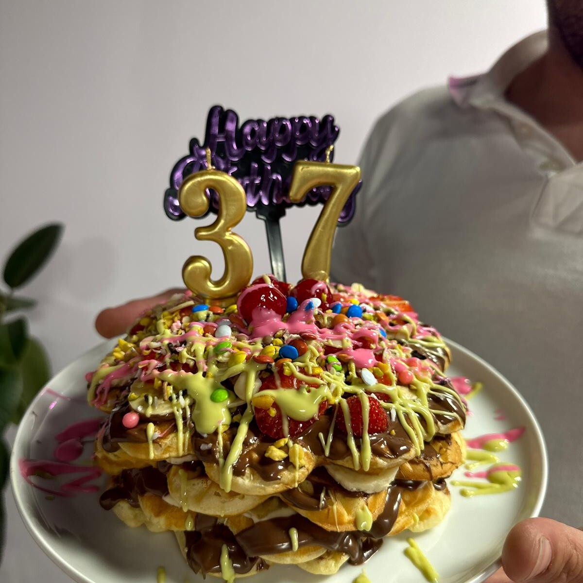 Doğum Günü Waffle