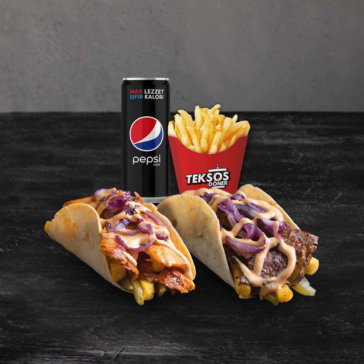 Tek Tako Special 1+1 Menü