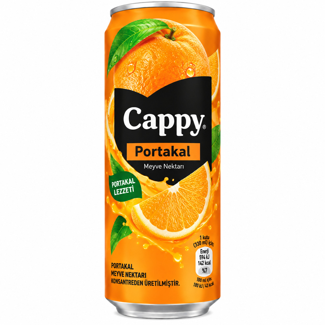 Cappy Portakal Meyve Nektarı 330 ml