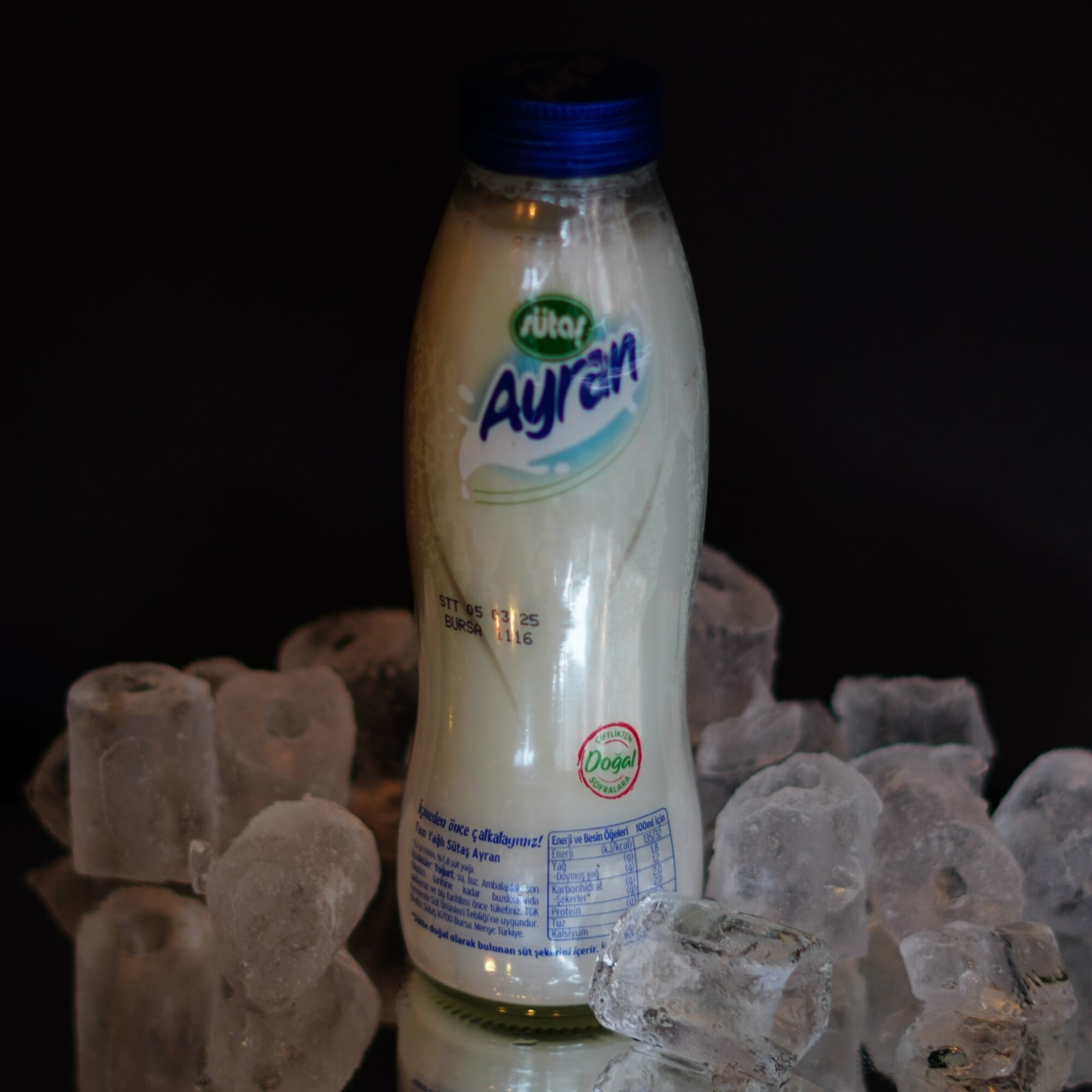Sütaş Cam Şişe Ayran (30 cl.)