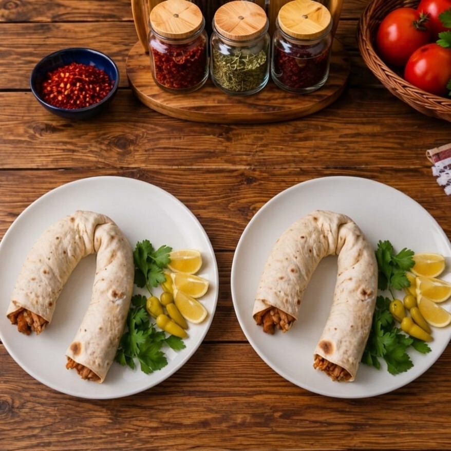 2'li Tavuk Tantuni Dürüm