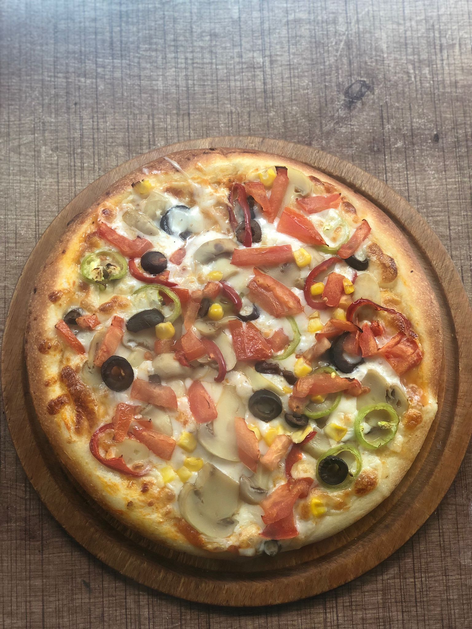 Sebzeli Pizza