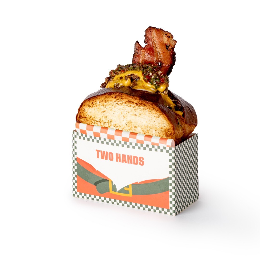Chimichurri Bacon Smash Toast