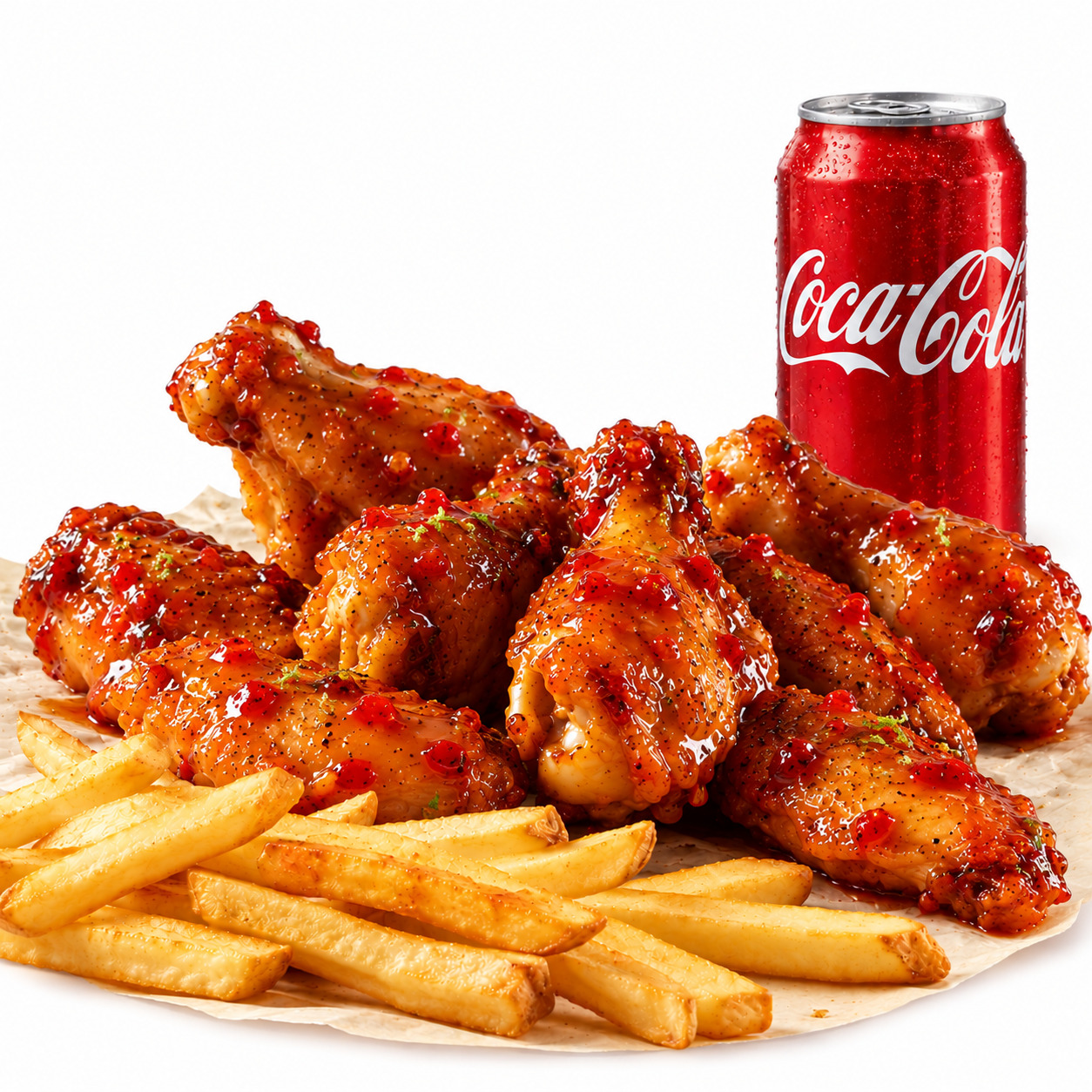 Lime&Sweet Chili Wings Menü