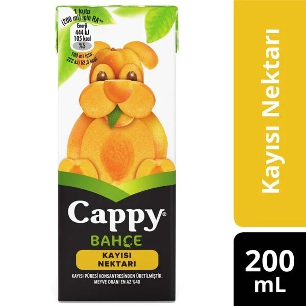 Cappy Kayısı (200 ml)