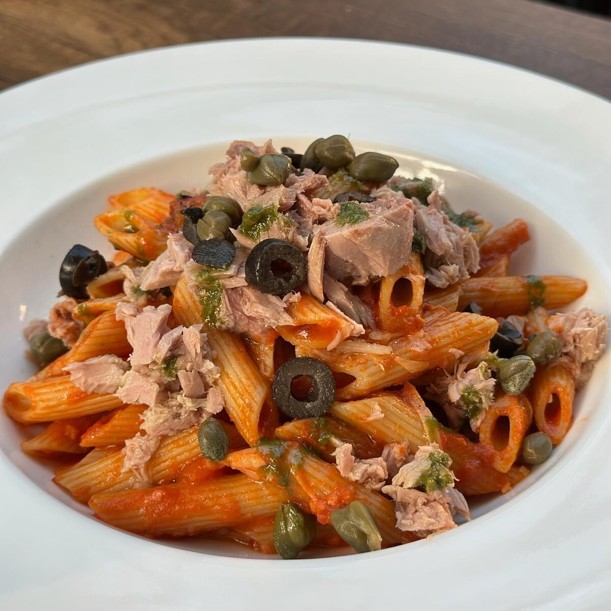 Penne Pomodoro Ton Balıklı
