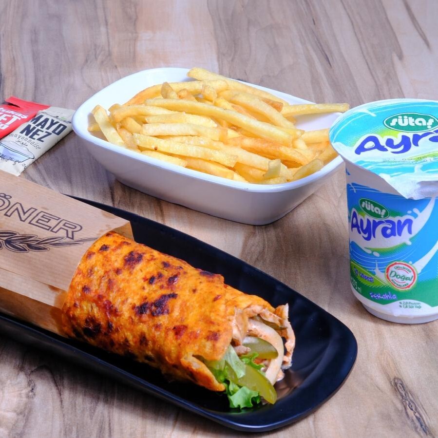 Dürüm (110 gr.) & Patates Kızartması Menü