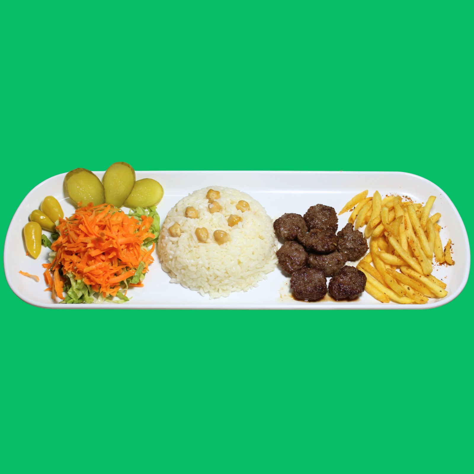 Izgara Köfte Pilav