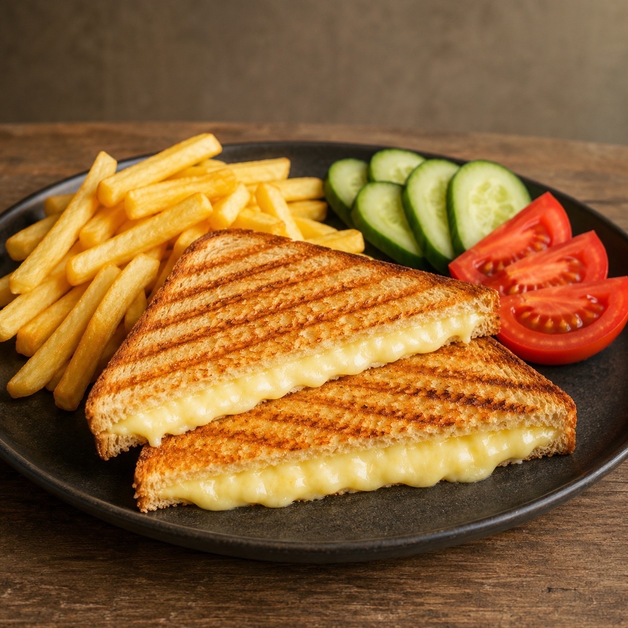 Kaşarlı Tost Menü