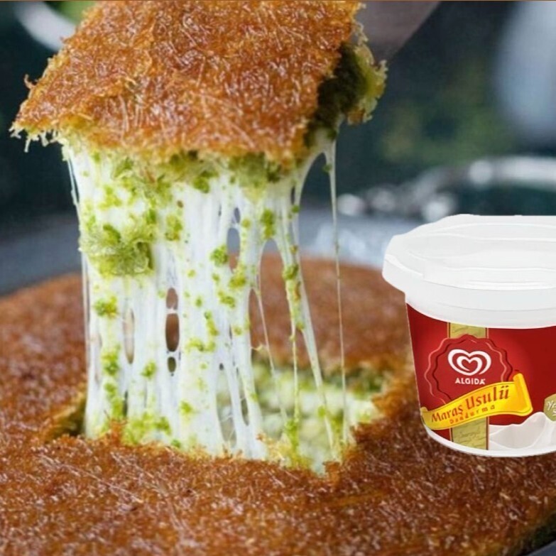 Fıstıklı Peynirli Künefe Menü ( Tek Kişilik )