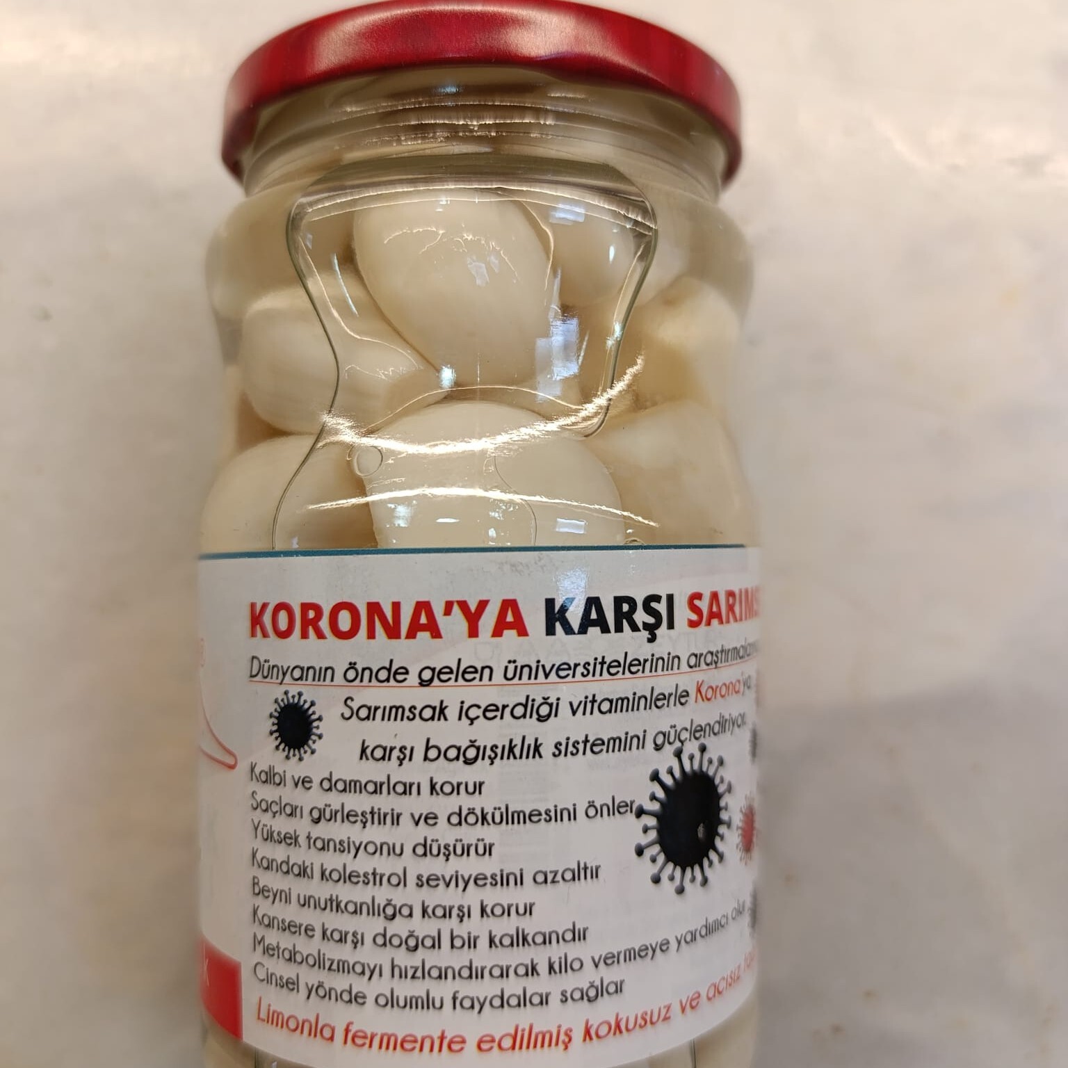 Sarımsak Turşusu (340 gr.)