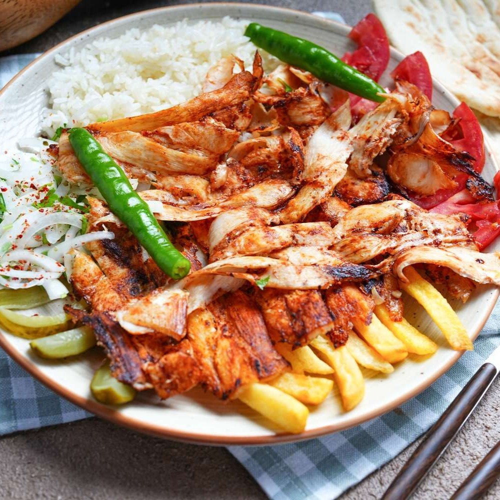 Pilav Üstü Sebzeli Döner