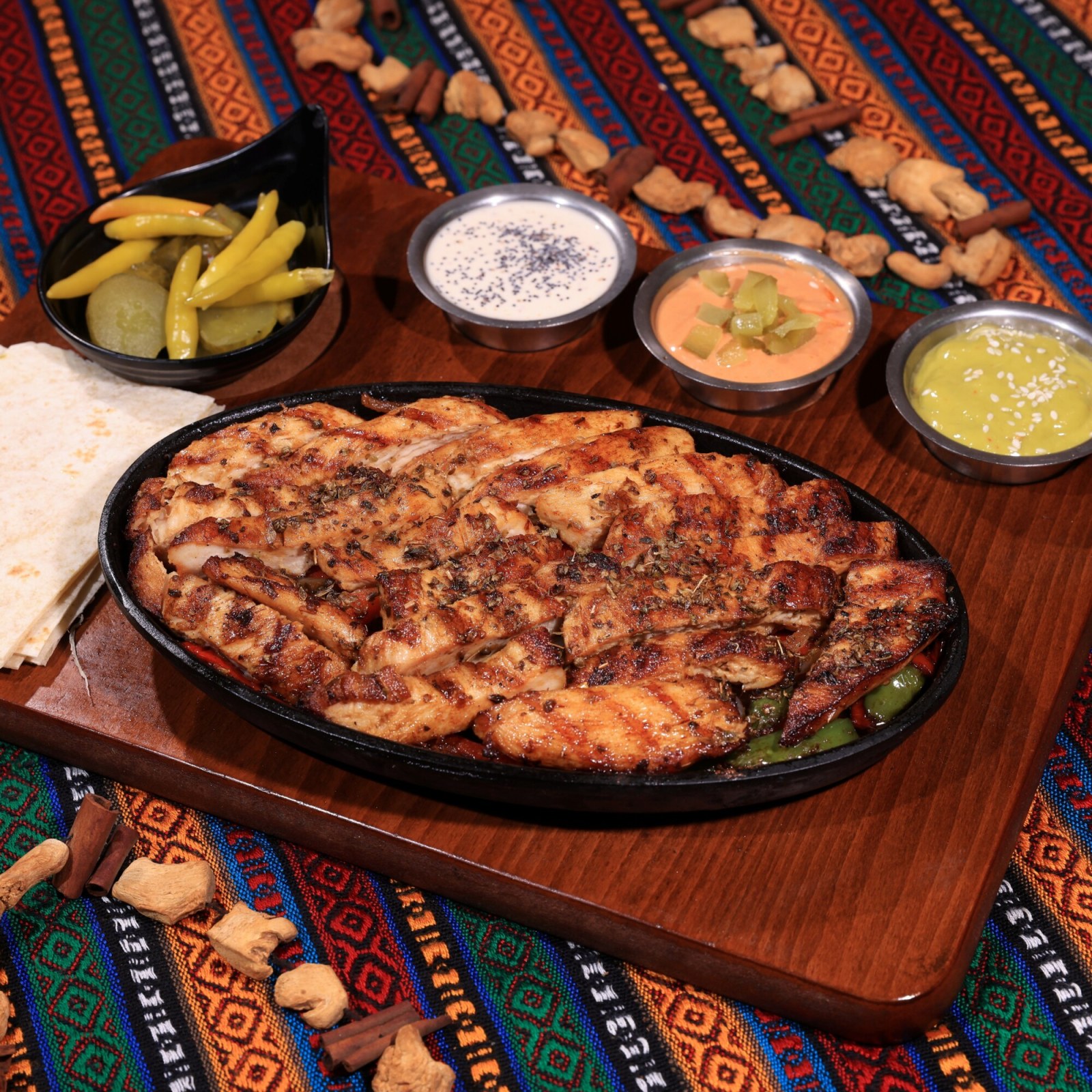 Fajita Tavuk