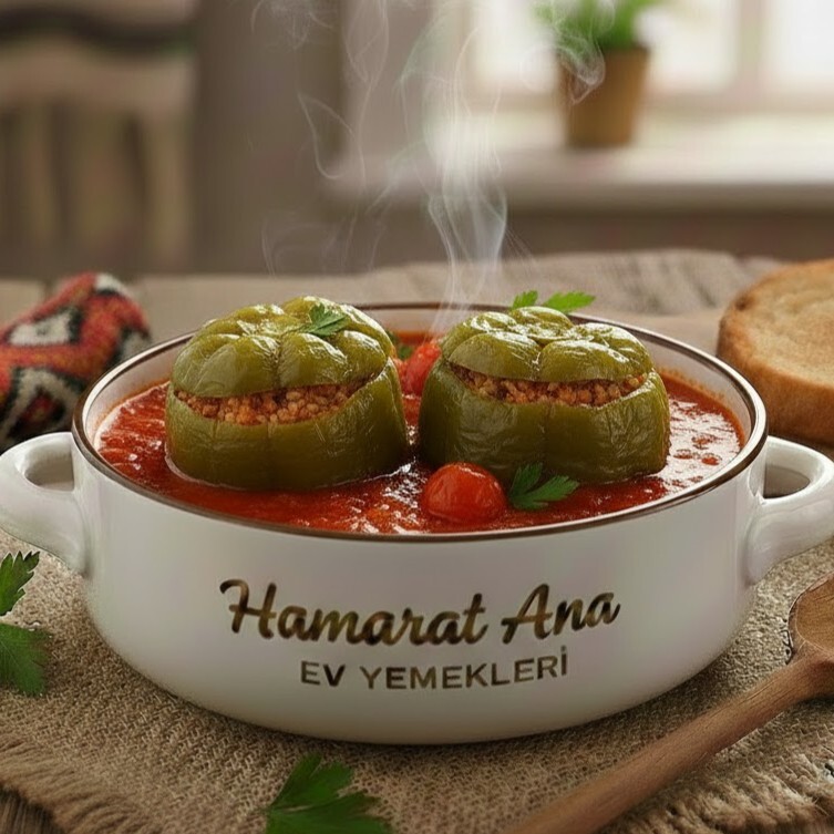Hamarat Ana'dan Etli Biber Dolma
