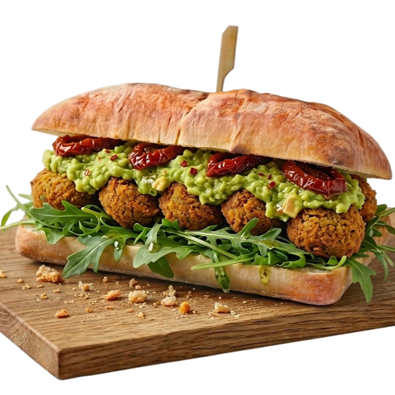 Vegan Fit Ciabatta Sandviç
