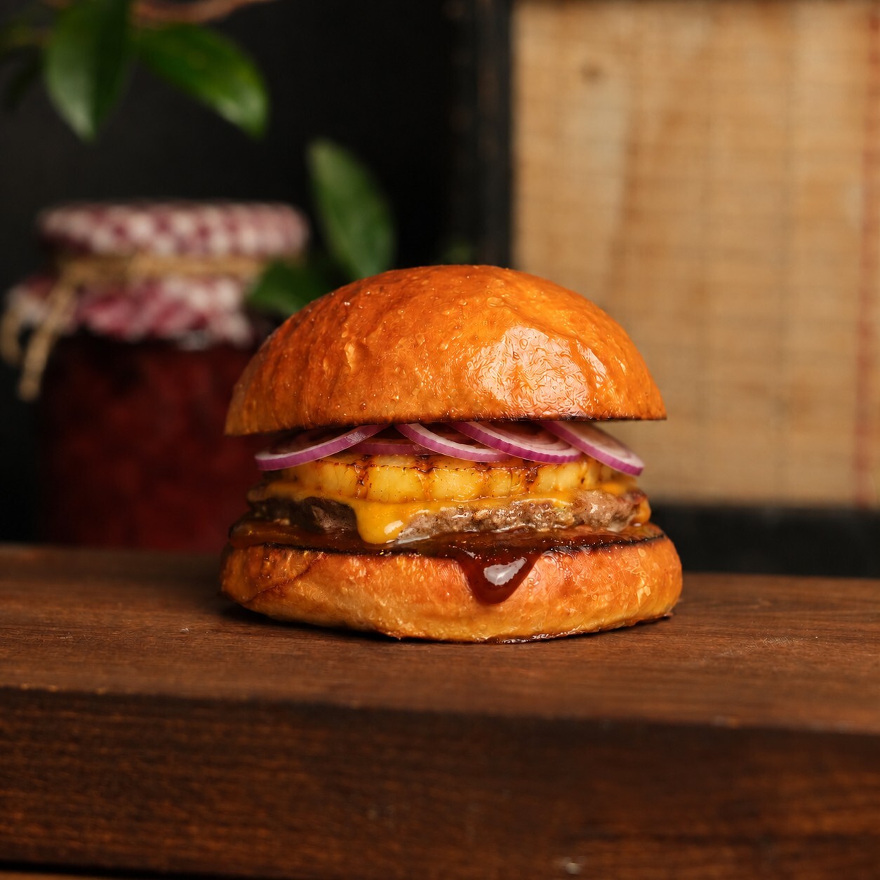Pineapple Burger