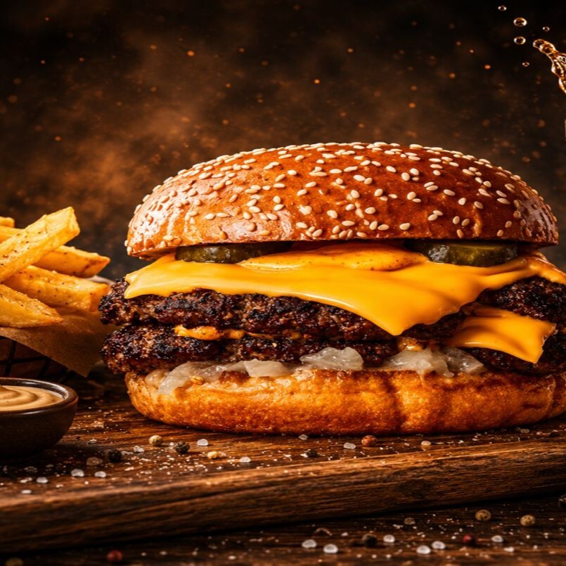 Acılı Mutaf Burger Menü
