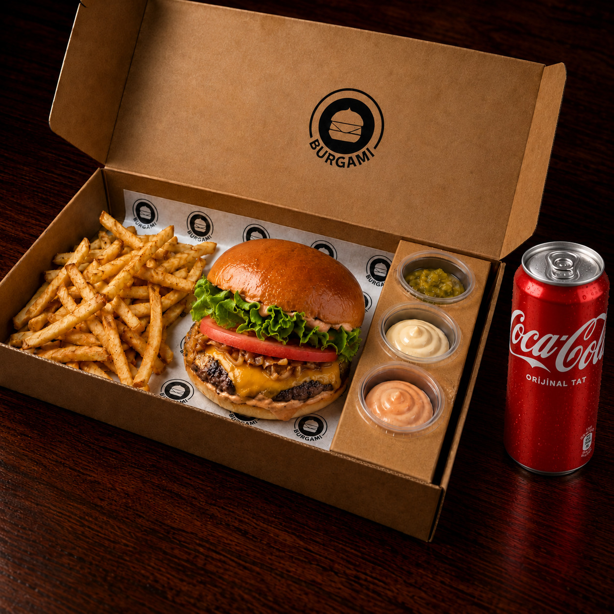 Cheese Burger Menü
